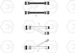 41712 Tractor-to-screed cable Harnesses PF3172/PF3200 S/N 197507-, Volvo Construction Equipment