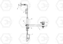 102996 Feed Control Paddle Assembly PF3172/PF3200 S/N 197507-, Volvo Construction Equipment