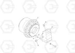 102980 Traction/planetary Motor Assembly PF4410 S/N 197449-, Volvo Construction Equipment