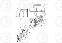 104325 Auger and Tunnel/guard Extension Arrangements PF4410 S/N 197449-, Volvo Construction Equipment