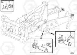 53485 Assemble attachment bracket. L45F, Volvo Construction Equipment