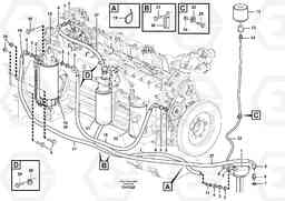 59756 Fuel circuits - D7 G900 MODELS S/N 39300 -, Volvo Construction Equipment