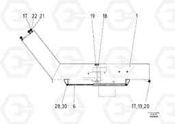 56547 Roof Support ABG325 S/N 20941 -, Volvo Construction Equipment