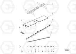 55637 Wear Parts Kit conveyor ABG3870 S/N 20538 -, Volvo Construction Equipment