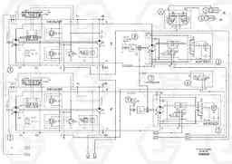 54391 Hydraulic diagram ABG5820 S/N 20975 -, Volvo Construction Equipment