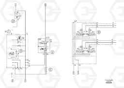54396 Hydraulic diagram ABG5820 S/N 20975 -, Volvo Construction Equipment
