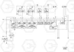 99061 Hydraulic diagram MW500 S/N 20591 -, Volvo Construction Equipment