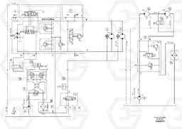 25175 Hydraulic diagram DD24 S/N 20661 -, Volvo Construction Equipment