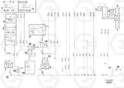 95552 Hydraulic diagram MW500 S/N 20591 -, Volvo Construction Equipment