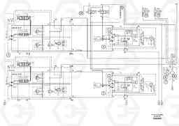 56996 Hydraulic diagram ABG2820 S/N 20814 -, Volvo Construction Equipment