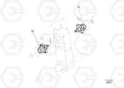 57002 Hydraulic diagram ABG2820 S/N 20814 -, Volvo Construction Equipment