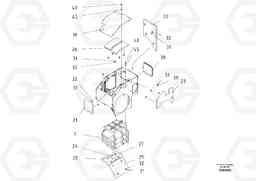 53070 Soundproofing Air Box ABG325 S/N 20941 -, Volvo Construction Equipment