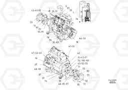 106818 Engine Basic Unit ABG2820 S/N 20814 -, Volvo Construction Equipment