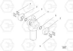 57013 Filter LS-circuit ABG2820 S/N 20814 -, Volvo Construction Equipment