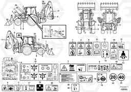 71335 Sign plates and decals BL71 S/N 16827 -, Volvo Construction Equipment