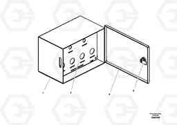 95515 Flame Control Box Assembly ABG4371 S/N 0847503049-, Volvo Construction Equipment