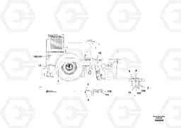 95141 Tow Arm Assembly ABG4371 S/N 0847503049-, Volvo Construction Equipment