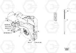94623 Tow Arm Assembly ABG4371 S/N 0847503049-, Volvo Construction Equipment