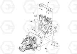 42008 Engine assembly PF6110 S/N 197474 -, Volvo Construction Equipment