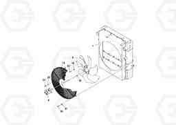 97870 Cooling Package Assembly PF6160/PF6170, Volvo Construction Equipment