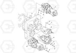 93239 Pump Box Assembly W/clutch PF6160/PF6170, Volvo Construction Equipment