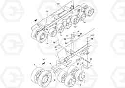46775 Undercarriage Assembly PF6110 S/N 197474 -, Volvo Construction Equipment