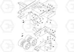 38796 Undercarriage Assembly PF6110 S/N 197474 -, Volvo Construction Equipment