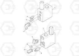 62259 Track Tension Valve Assembly PF6110 S/N 197474 -, Volvo Construction Equipment