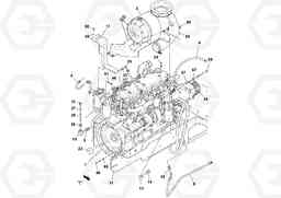 93170 Engine assembly PF6160/PF6170, Volvo Construction Equipment