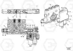 25280 Control valve G900 MODELS S/N 39300 -, Volvo Construction Equipment