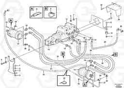 37192 Hydraulic system Transport MC90B S/N 71000 -, Volvo Construction Equipment