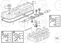 97413 Valve mechanism EC460B SER NO INT 11515- EU&NA 80001-, Volvo Construction Equipment