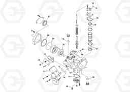 90875 Vibration Pump SD130D/DX/F S/N 600012 -, Volvo Construction Equipment