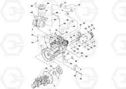 100971 Engine assembly SD70D/SD70F/SD77DX/SD77F S/N 197387-, Volvo Construction Equipment