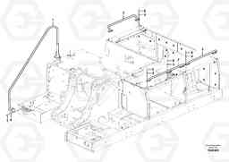 50321 Handrail EC460B PRIME S/N 15001-/85001-, Volvo Construction Equipment