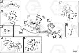 88439 Hydraulic system, oil cooling system EC180C, Volvo Construction Equipment