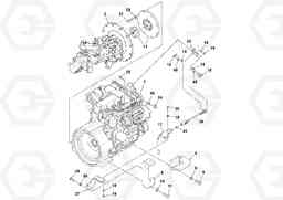 106475 Engine assembly SD70D/SD70F/SD77DX/SD77F S/N 197387-, Volvo Construction Equipment
