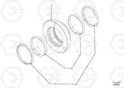 76164 Guide bushing for extandable screed VDT-V 88 ETC SCREEDS 3,0 - 9,0M ABG9820, Volvo Construction Equipment