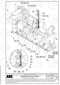 71821 Heated body for basic screed VB 89 ETC ATT. SCREEDS 3,0 - 9,0M ABG8820, ABG8820B, Volvo Construction Equipment