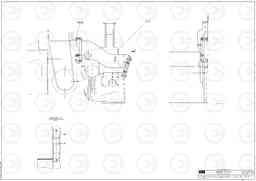 70896 Mounting parts for towing arms VDT 120 ATT. SCREEDS 3,0 -13,0M ABG9820, Volvo Construction Equipment
