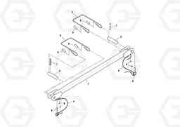 78517 Lock bar Assembly MT2000 S/N 197282,198000-, Volvo Construction Equipment
