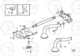 23538 Lubricating oil system A25E, Volvo Construction Equipment