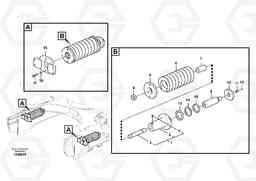 87771 Undercarriage, spring package EC140B PRIME S/N 15001-, Volvo Construction Equipment