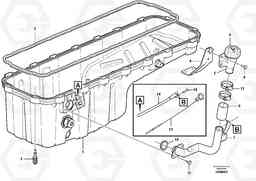 68006 Oil sump with mounting parts FBR2800C, Volvo Construction Equipment