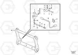 60351 Electrical system: Attachment locking L45B S/N 1941500 - S/N 1951500 -, Volvo Construction Equipment