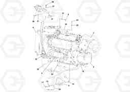 99716 Engine assembly CR24/CR30 S/N 197606 -, Volvo Construction Equipment