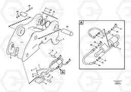 106795 Attachment bracket, quickfit EC240B PRIME S/N 15001-/35001-, Volvo Construction Equipment