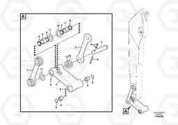 93607 Links to connecting rod EC240B PRIME S/N 15001-/35001-, Volvo Construction Equipment