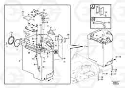 87676 Fuel tank with fitting parts FBR2800C, Volvo Construction Equipment