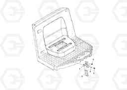83077 First Aid Mounting Assembly SD130D/DX/F S/N 600012 -, Volvo Construction Equipment